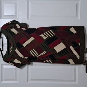 Max and Cleo, size large,  multicolored dress